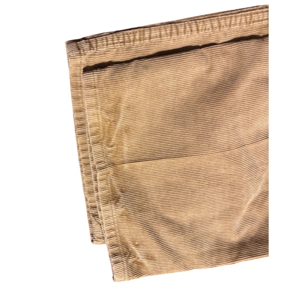 Polo Ralph Lauren Mens Corduroy Pants 34x32 Mustard Tan Straight Leg Dungarees - Picture 10 of 10